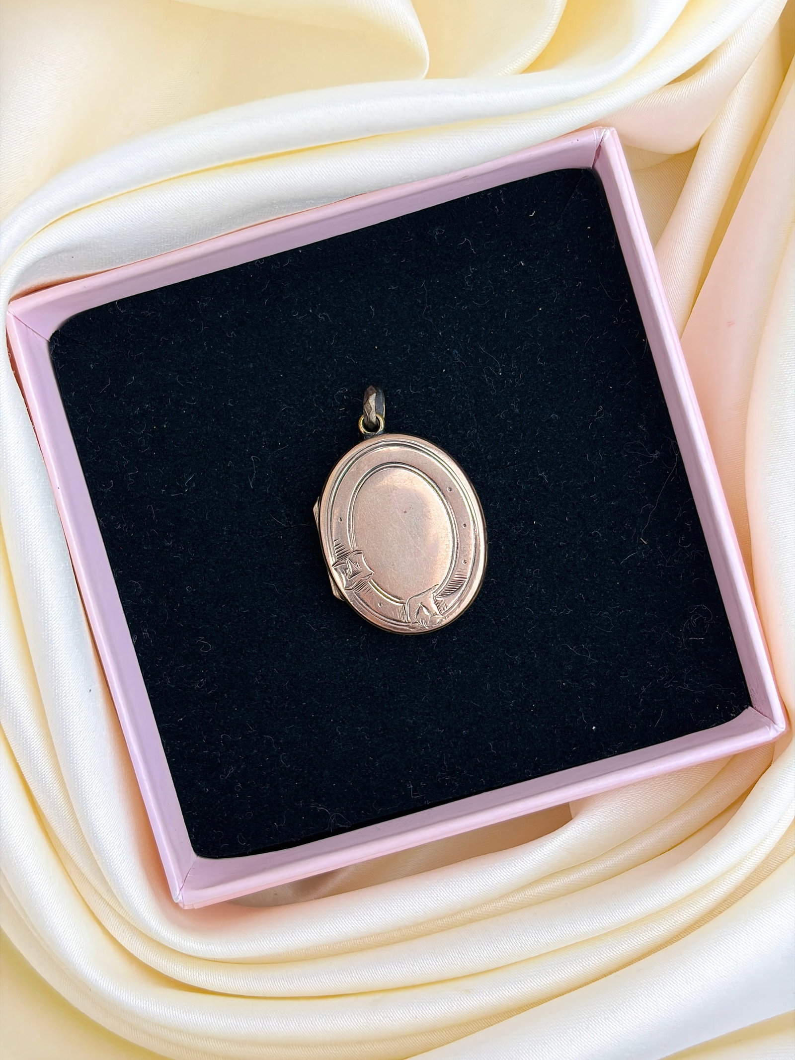 Sweet Locket Pendant Buckle Engraved - 6