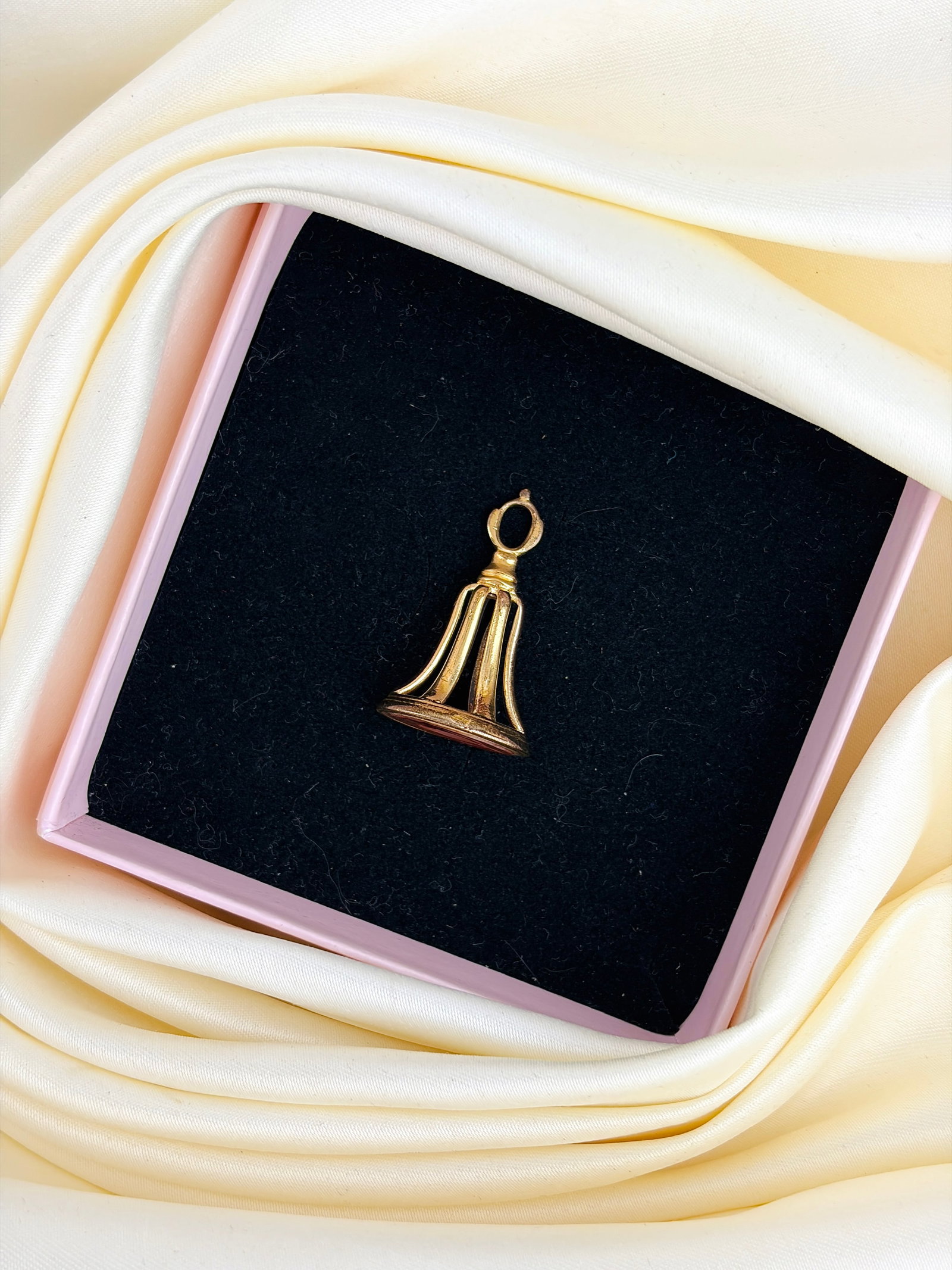 Gold Cased Agate Fob Seal Pendant - 5