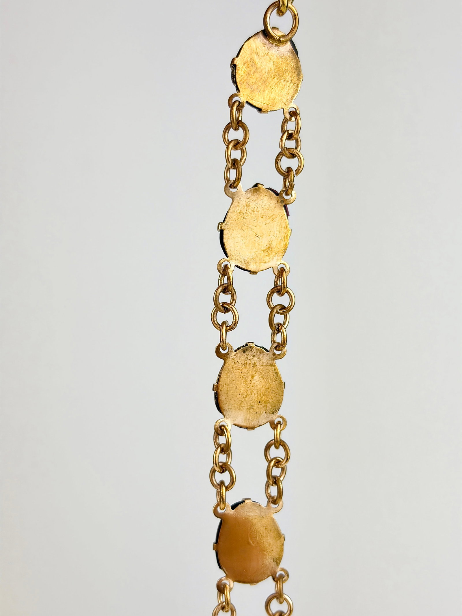 Antique Scarab Bracelet - 4