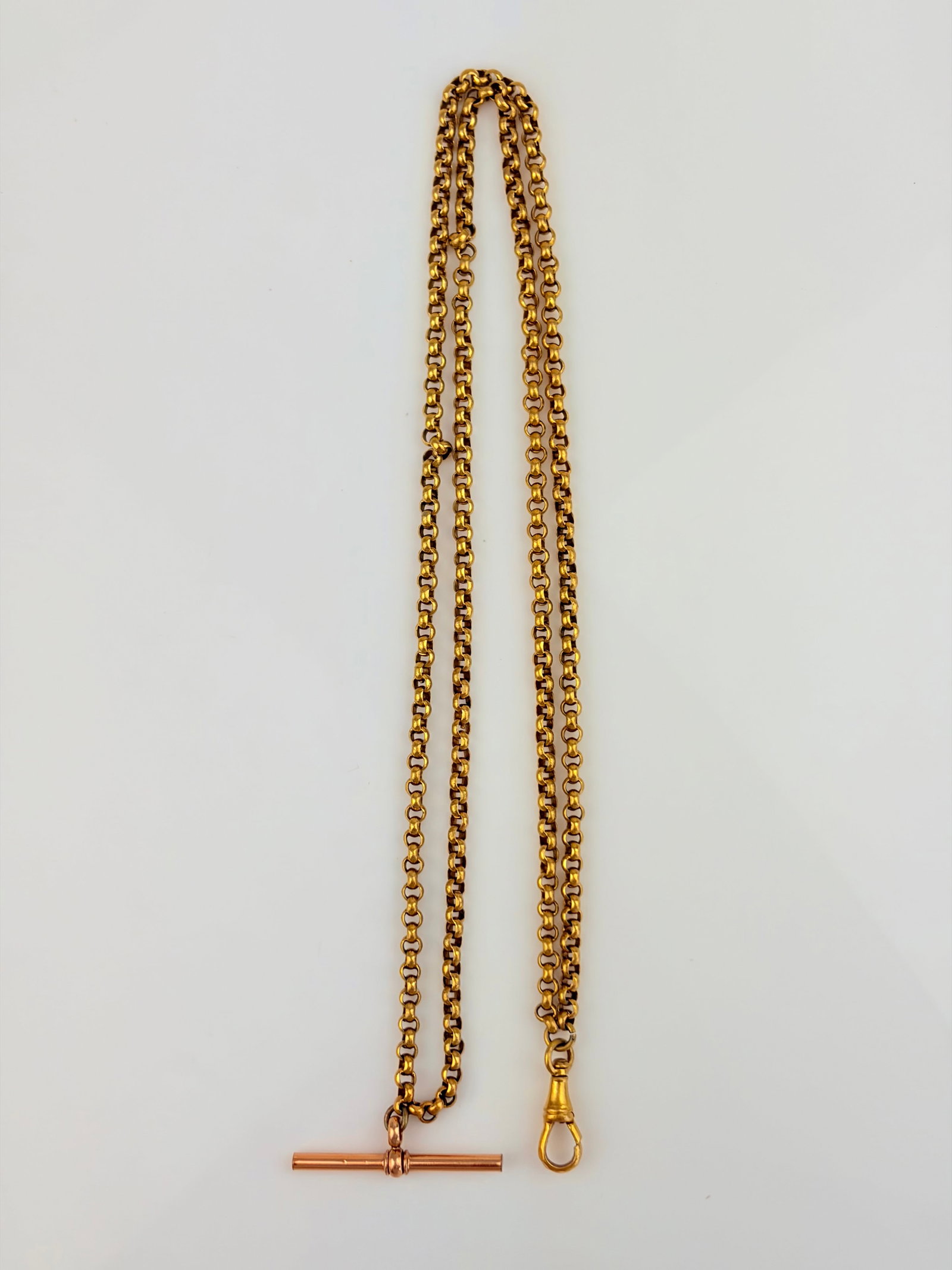 Plated Chain Necklace: Plated Chain Necklace Weight 28.38g Length 73cm