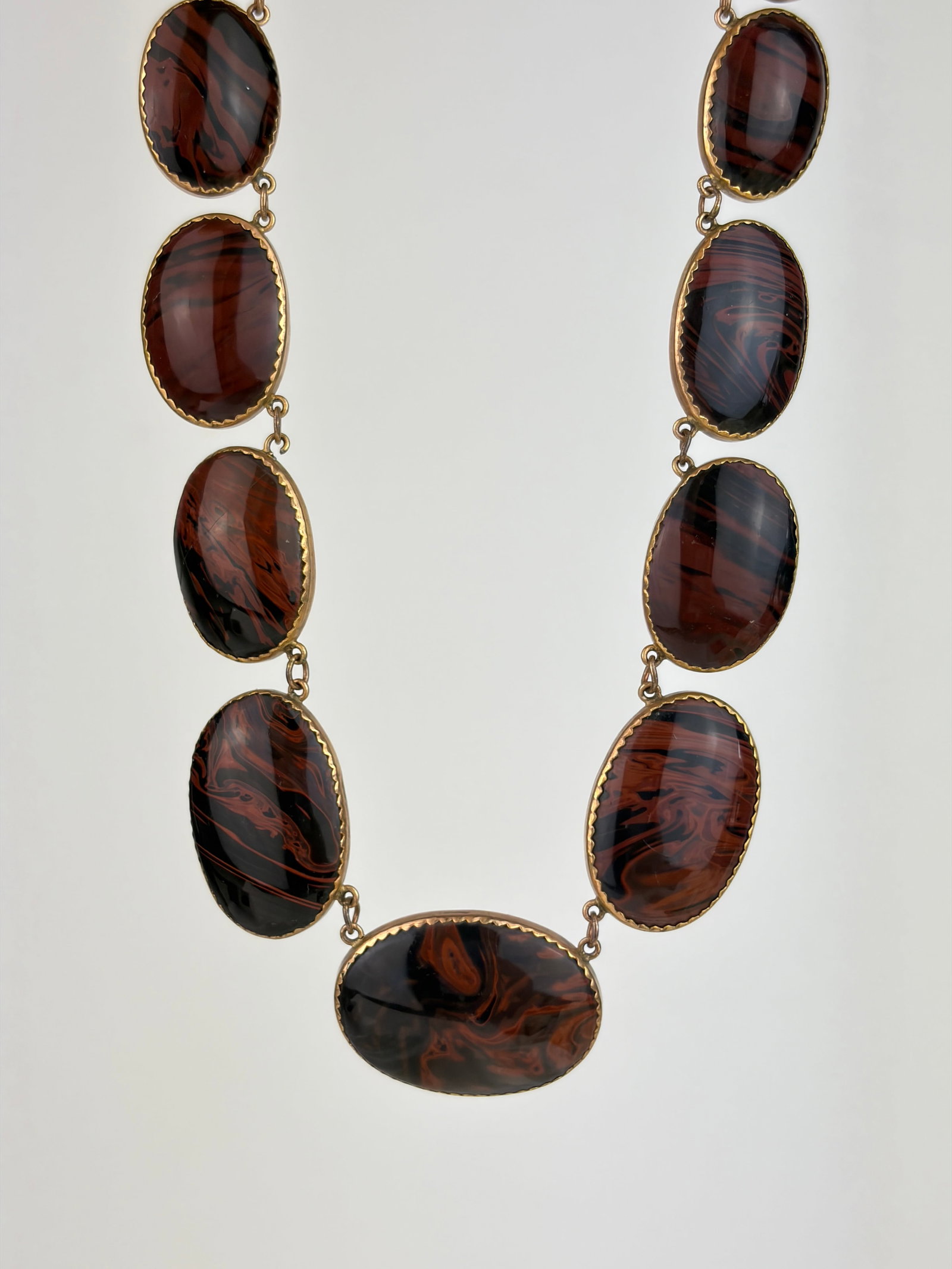 Incredible Antique Agate Riviere Necklace: Incredible Antique Agate Riviere Necklace What a statement necklace!