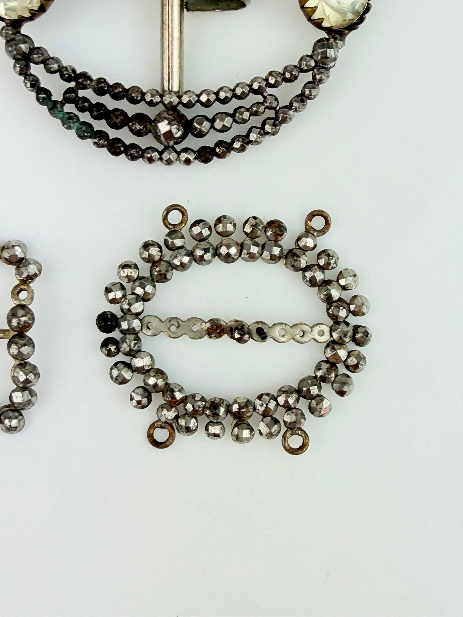 Mixed Lot - Cut Steel Buckles - 2