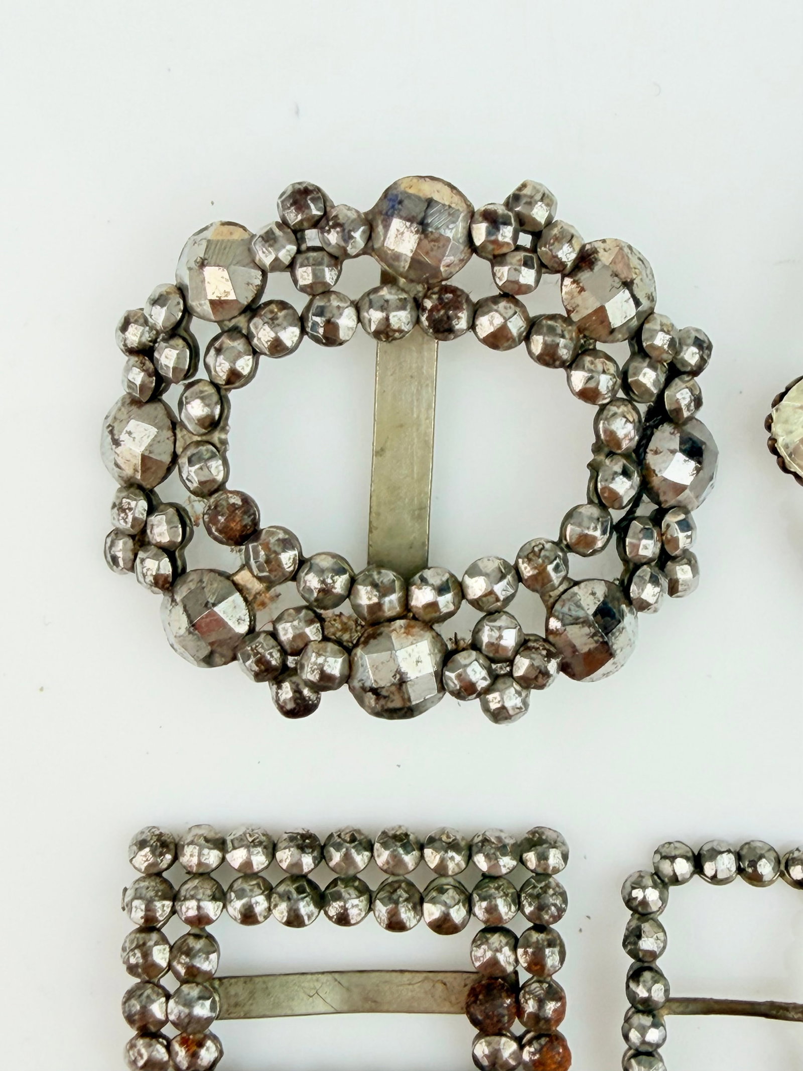 Mixed Lot - Cut Steel Buckles - 3