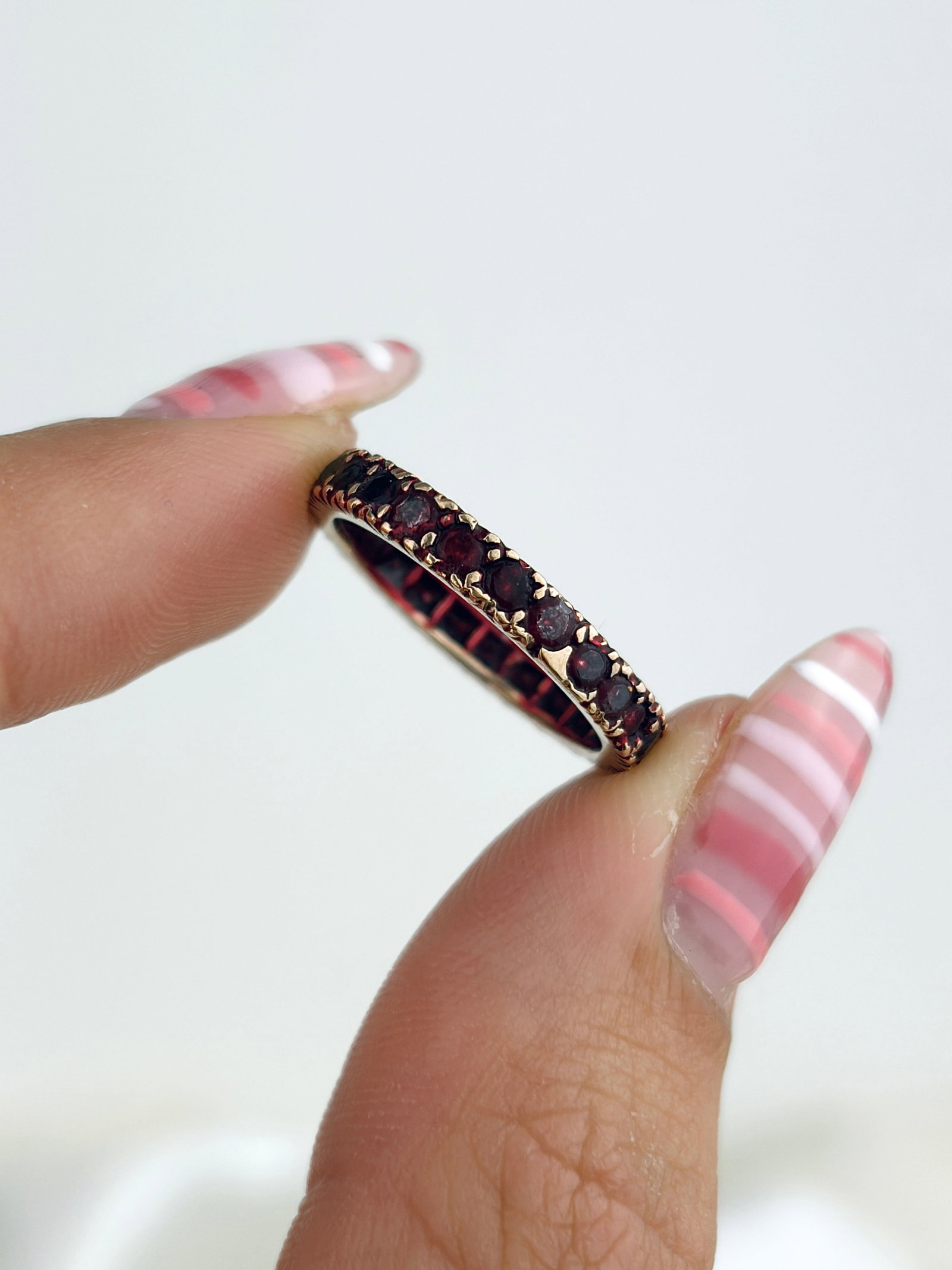 9ct Gold Ring AF - 5