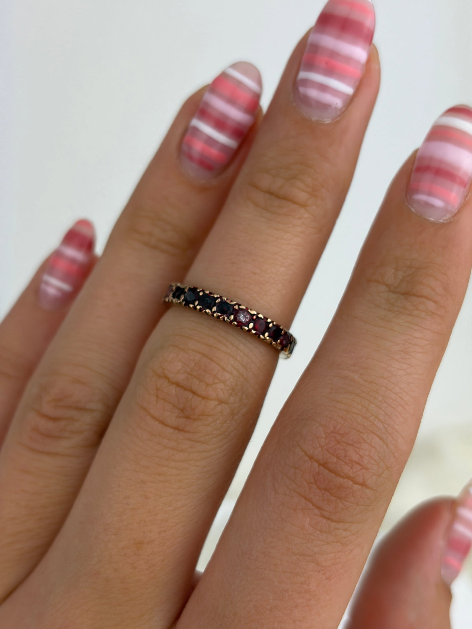 9ct Gold Ring AF - 8