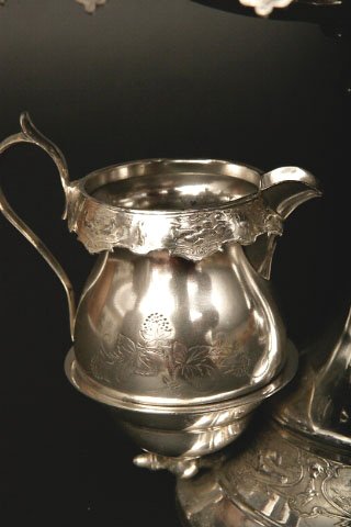 Victorian Silverplate Dessert Stand, Wilcox - 2
