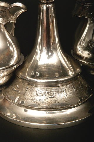 Victorian Silverplate Dessert Stand, Wilcox - 3