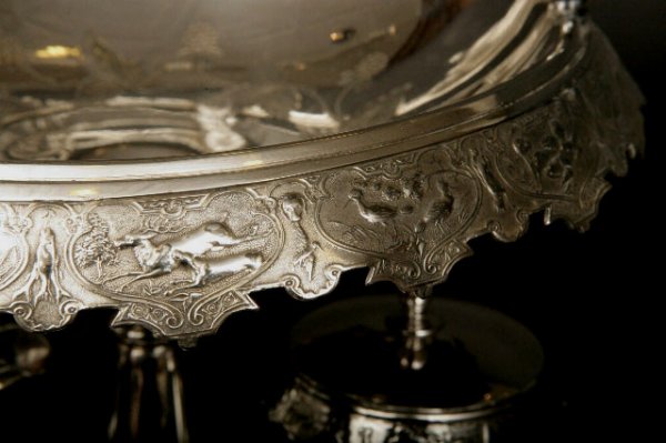 Victorian Silverplate Dessert Stand, Wilcox - 5