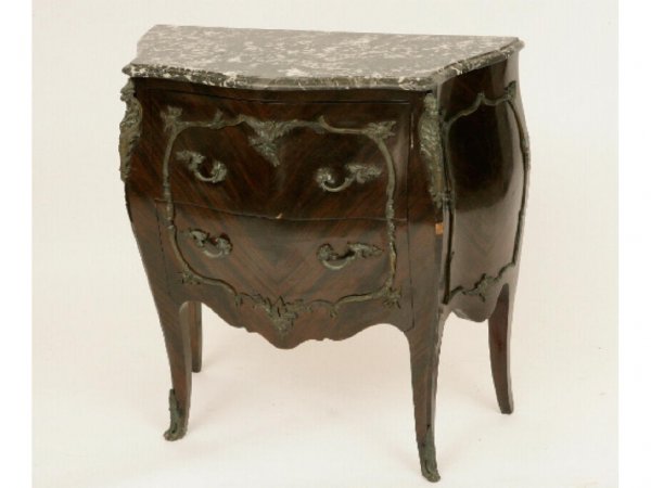 Louis XVth style Bombe Commode