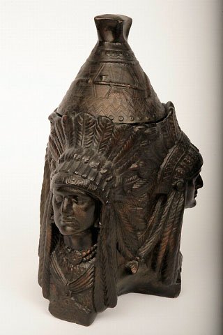 Plaster American Indian Humidor