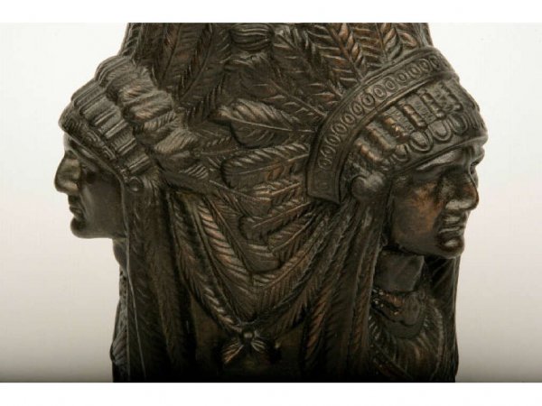 Plaster American Indian Humidor - 4