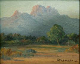 Stremski, Pair Paintings, New Mexico Desert - 6