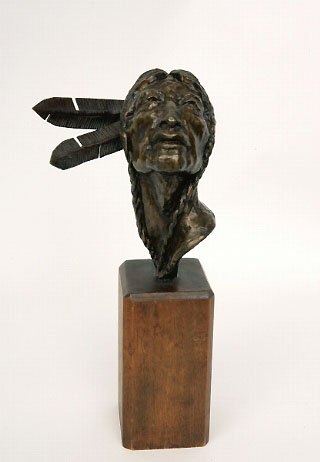 Robert Burns Wilson Indian Bronze