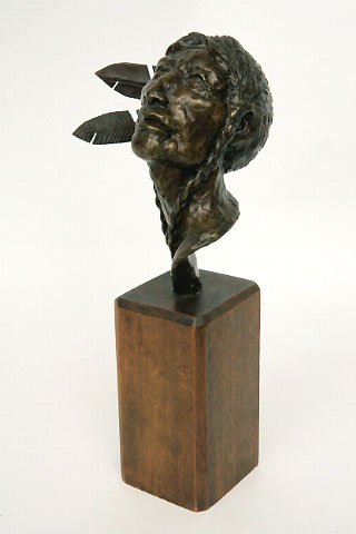 Robert Burns Wilson Indian Bronze - 2