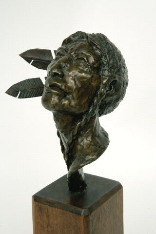 Robert Burns Wilson Indian Bronze - 3