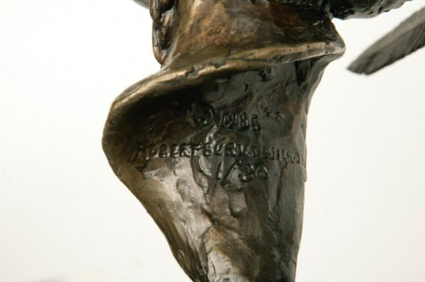Robert Burns Wilson Indian Bronze - 6