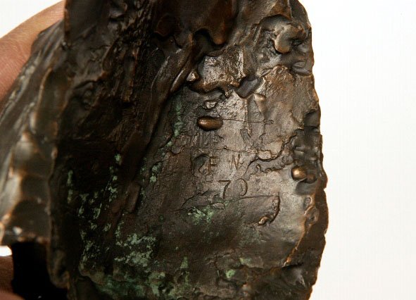 Bronze Indian Portrait Head - 4