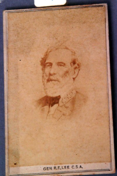 Robert E. Lee Cabinet Card - 2