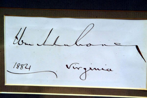 William Mahone Autograph - 6