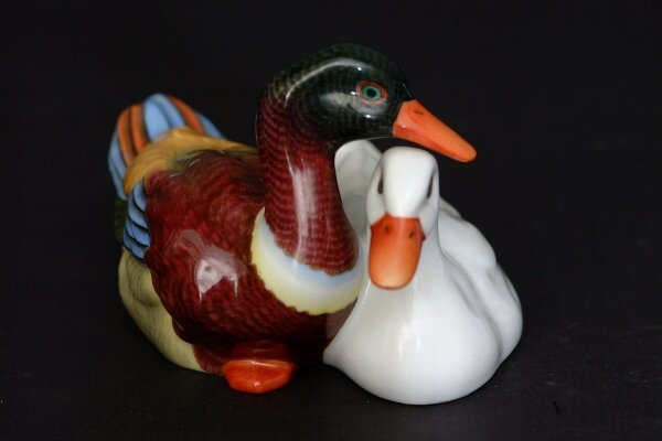 Two Herend Duck Figures - 2
