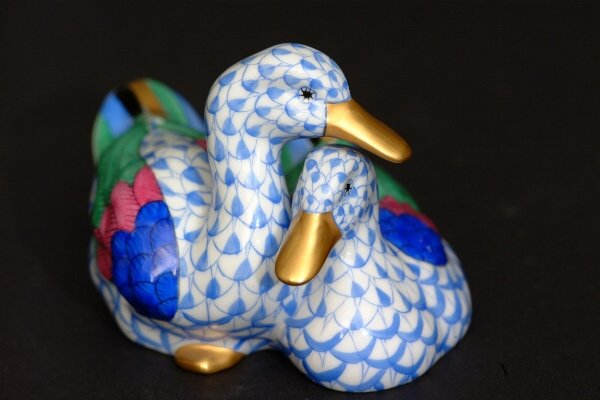 Two Herend Duck Figures - 3