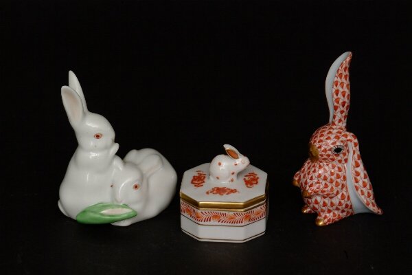 A Group of Herend Porcelain