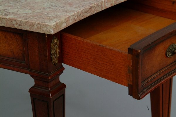 French Mahogany End Table c. 1930 - 5
