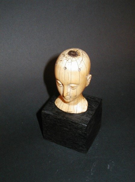 Hispano-Philippine Ivory Head, 19thc. - 5