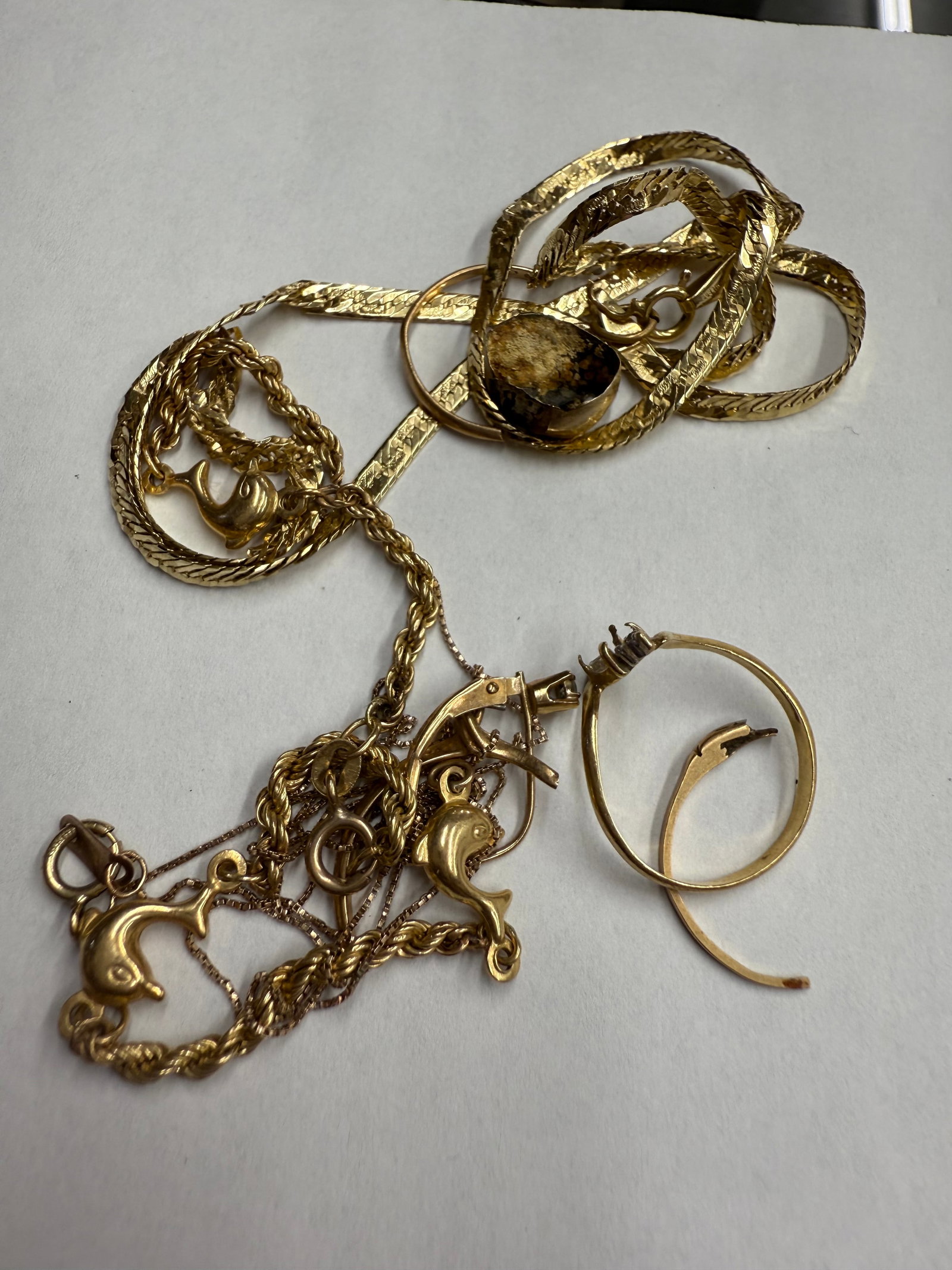 Scrap Gold: 10 KT - 3 Grams Dental - 2 grams 14KT 7 grams