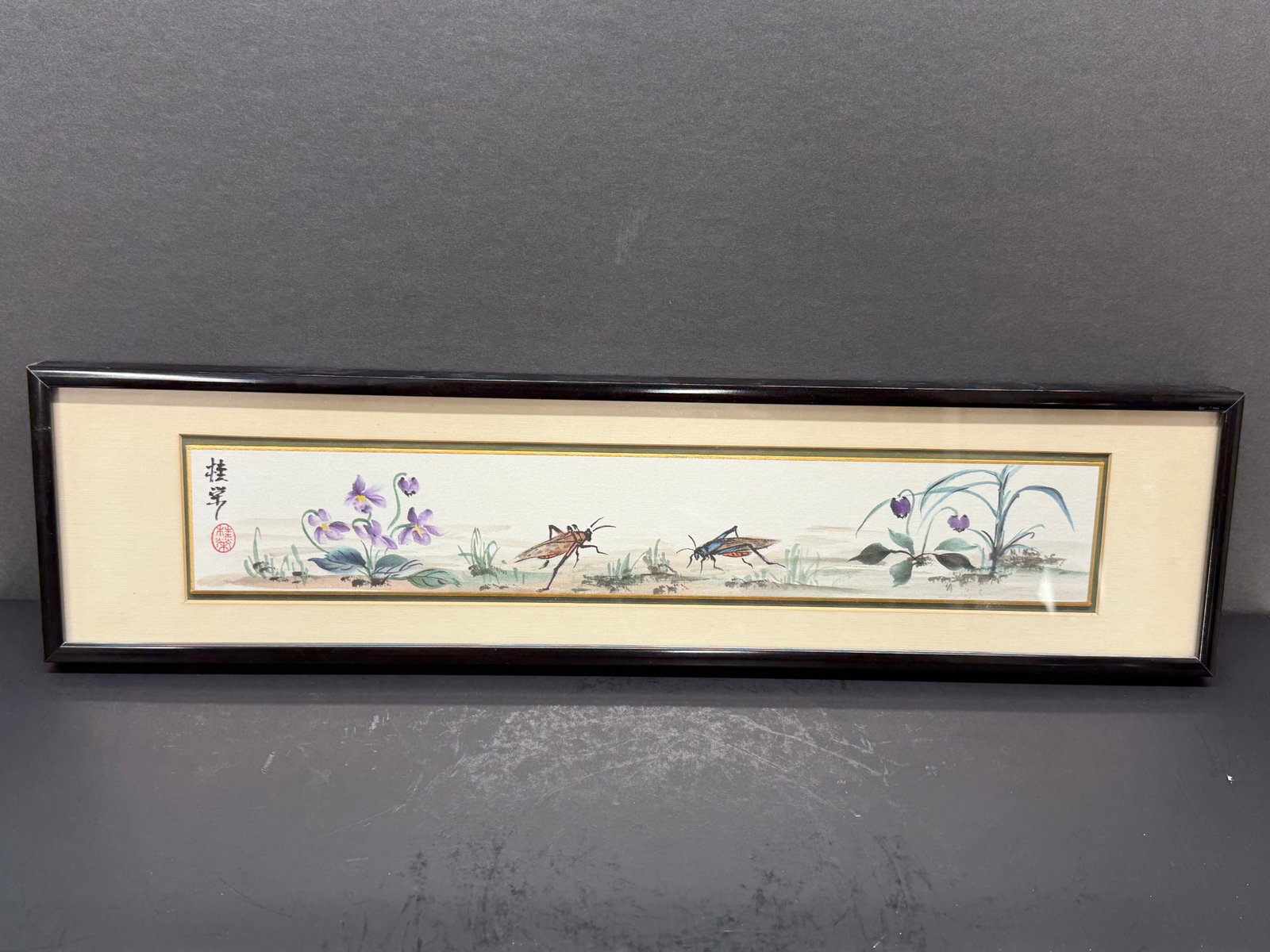 Original contemporary Chinese watercolor by renown artist Kuei Dorman (1 of 15)