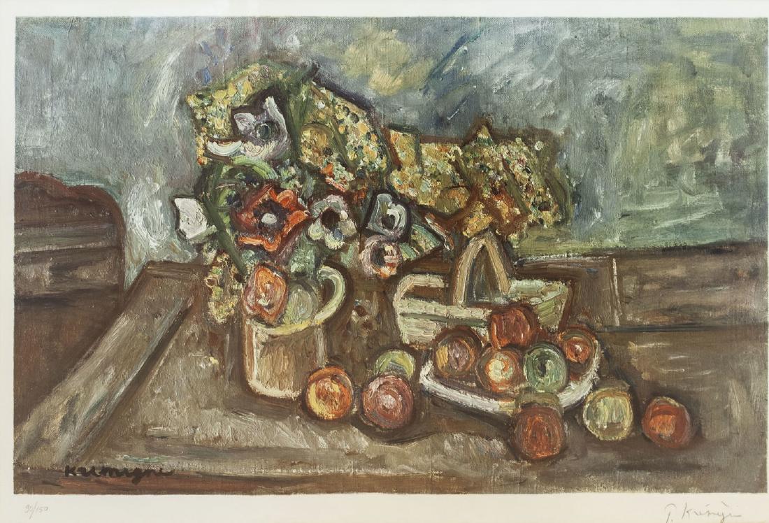 KREMEGNE PINCHUS KREMEGNE Hand Signed Lithograph (1 of 5)