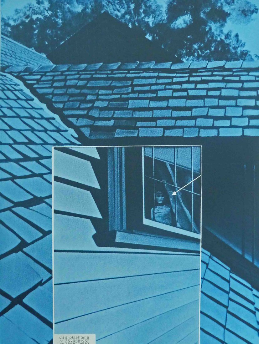 JACQUES MONORY Silkscren French American POP ART 1976: JACQUES MONORY b. 1934 Born 25 June 1934 in Paris (French) Title: Rooftop in Oklahoma, 1976 Technique: Original Hand Signed colour Silkscreen on paper Paper size: 38 x 28 cm / 15 x 11 in Additional In