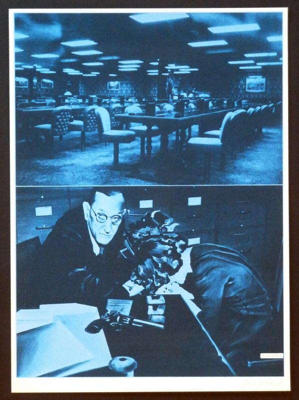 JACQUES MONORY Silkscren French POP ART: JACQUES MONORY b. 1934 Born 25 June 1934 in Paris (French) Title: Coffee Shop from USA 76, 1976 Technique: Original Hand Signed colour Silkscreen on paper Paper size: 38 x 28 cm / 15 x 11 in Additiona