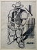 12300: WILLIAM GROPPER Hand Signed Drawing American - 2