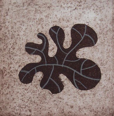 MAX PAPART Hand Signed Etching French 1968 Rare: MAX PAPART 1911-1994 Marseille 1911-1994 Paris (French) Title: Brown Leaf, 1968 Technique: Original Hand Signed and Inscribed Etching in colour on Arches vellum paper Paper Size: 33 x 28.5 cm / 13 x 1