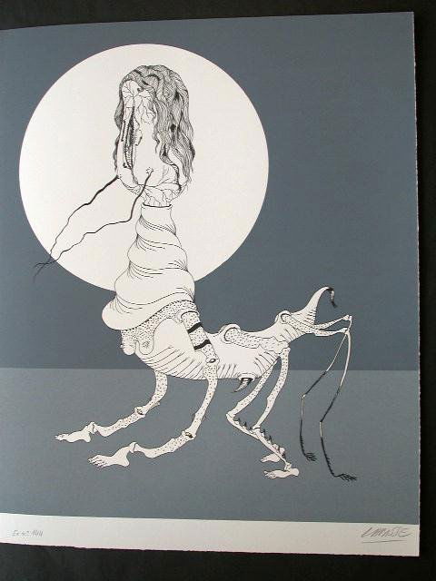 LABISSE FELIX LABISSE - 29 Lithos Belgian: FELIX LABISSE 1905 - 1982 (Belgium / French) Histoire Naturelle 29 Original Hand Signed and Numbered Color Lithographs Title: Histoire Naturelle. Technique: 29 Original Color lithographs on double pag