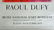 16190: DUFY RAOUL DUFY Original Lithograph Poster Frenc - 3