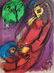 11189: MARC CHAGALL Lithograph, 1956 Bible