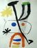 11594: JOAN MIRO H.Signed Lithograph Surrealism 1950