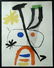 11594: JOAN MIRO H.Signed Lithograph Surrealism 1950 - 2