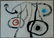 JOAN MIRO Hand Signed Aquatint Spanish 1962 Abstract - 2