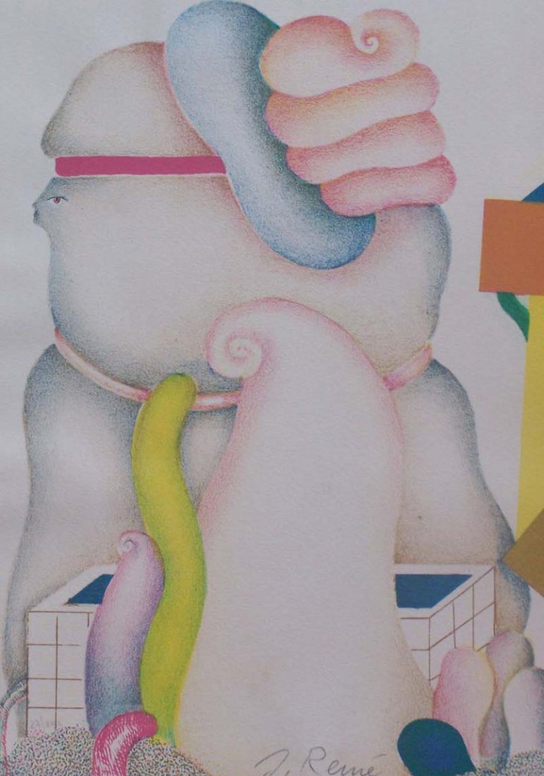 JORG REME H.Sig.Lithograph Dutch Art (1 of 5)