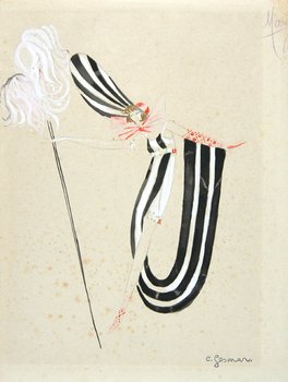 C.GESMAR Gouache French Art Deco (1 of 5)