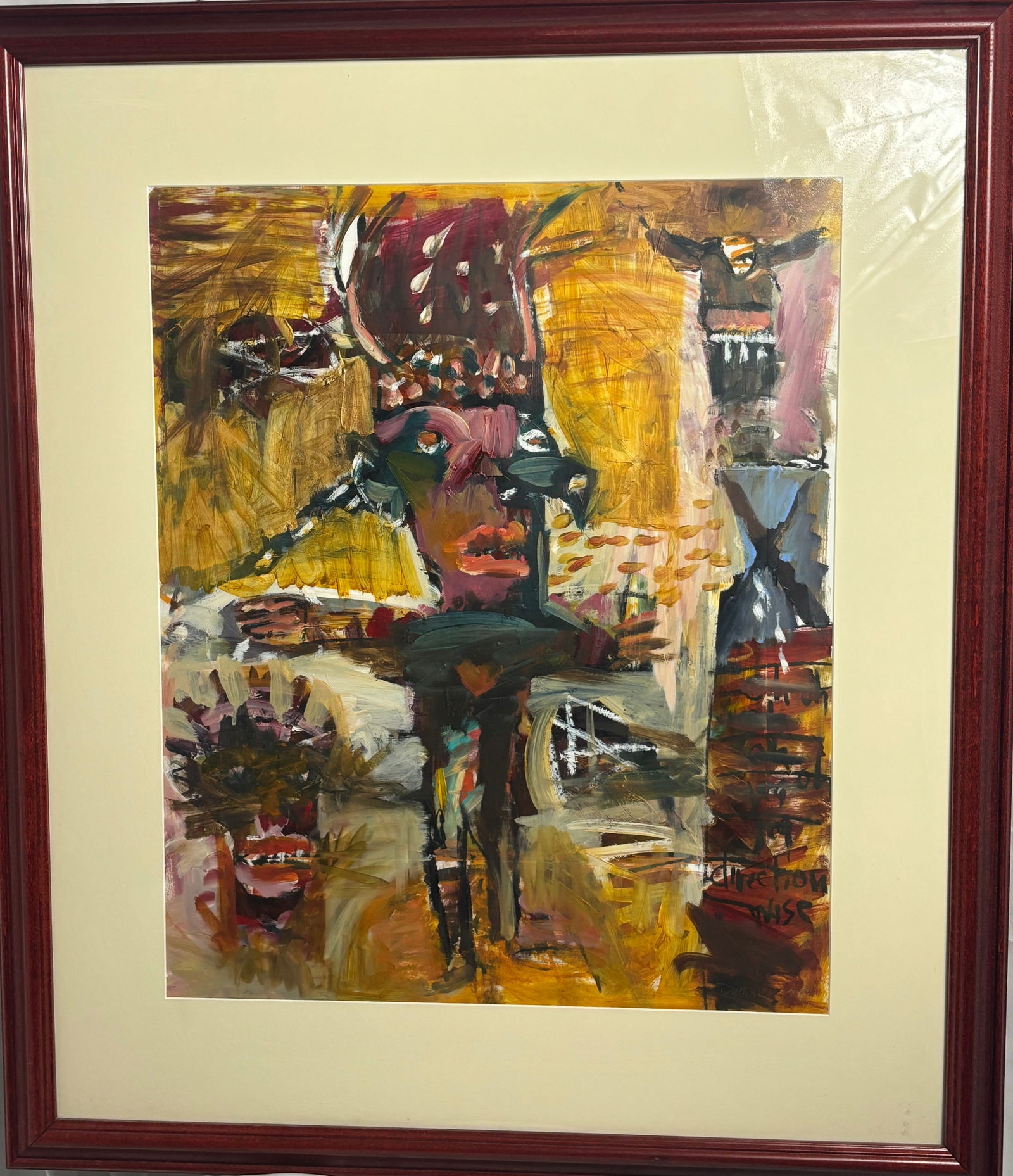 Contacting the Myth # 2, Darren Vigil Gray: Darren Vigil Gray, b. 1982, original oil on canvas, prominent Santa Fe Artist.