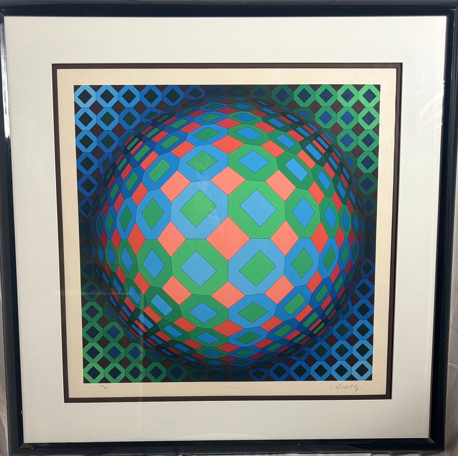 "Vega Cor", 40 of 300, Victor Vasarely (1 of 5)