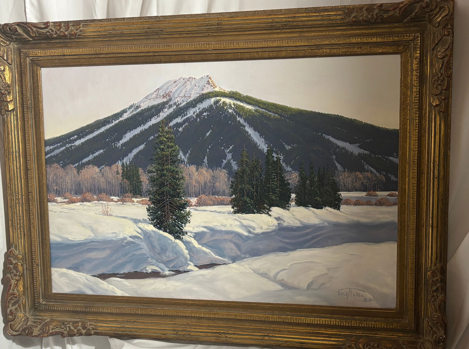 Grand Turk, Randy Folis: Randy Folis. b 1939, oil on canvas.