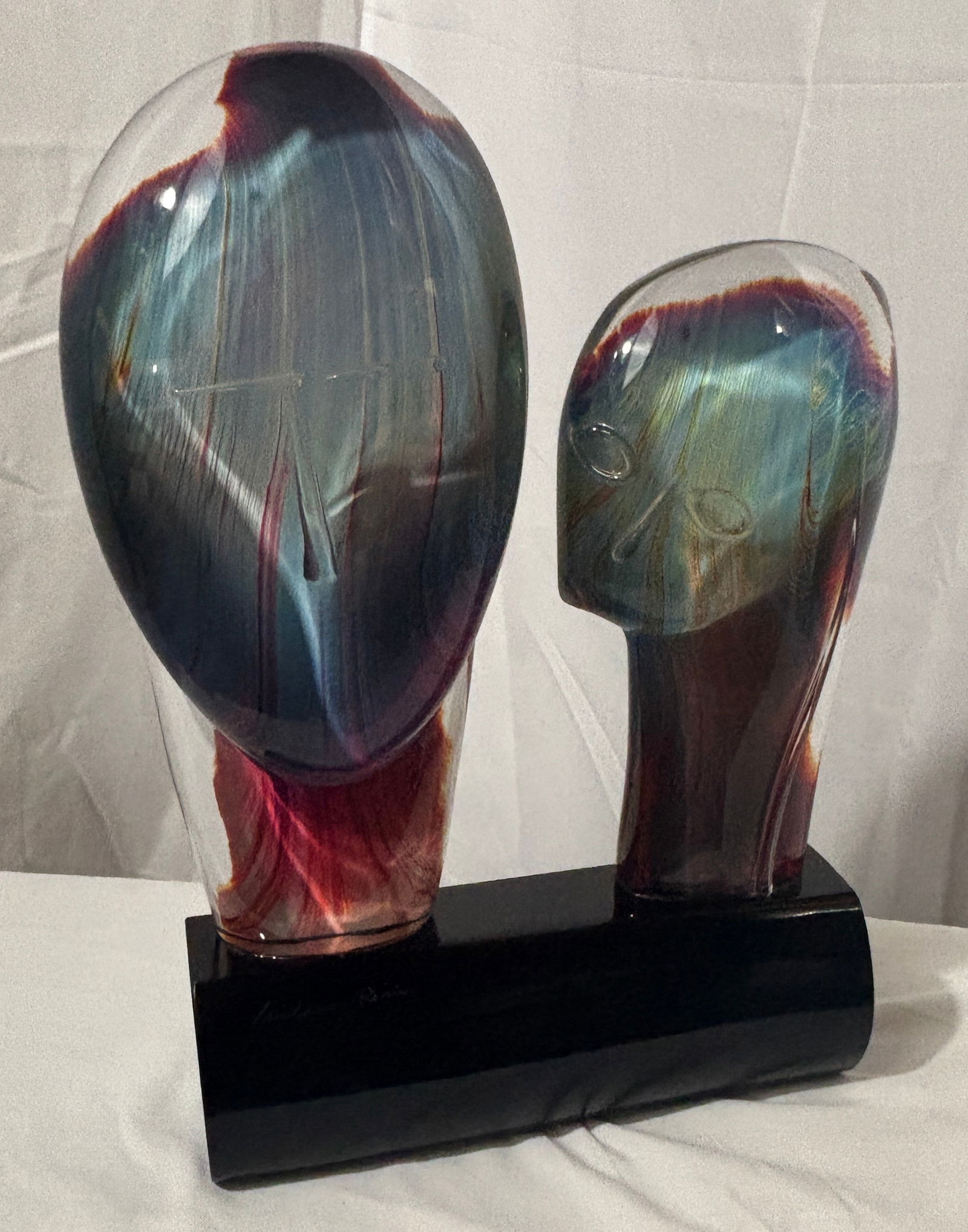 Lovers, Glass Sculpture 1987 (1 of 6)