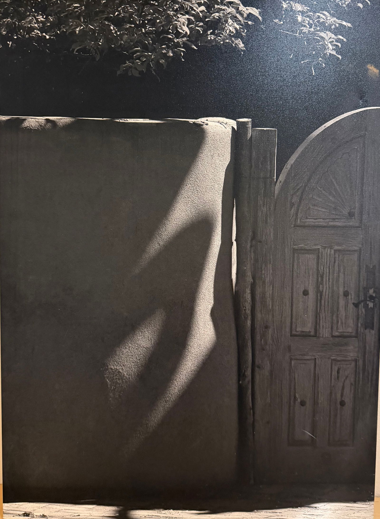 Untitled, Thomas Vorce: Thomas Vorce – Shadow WorksThe series Shadow Works captures patterns of light and shadow throughout Northern New Mexico, revealing the extraordinary in the everyday. In the final days of his life,