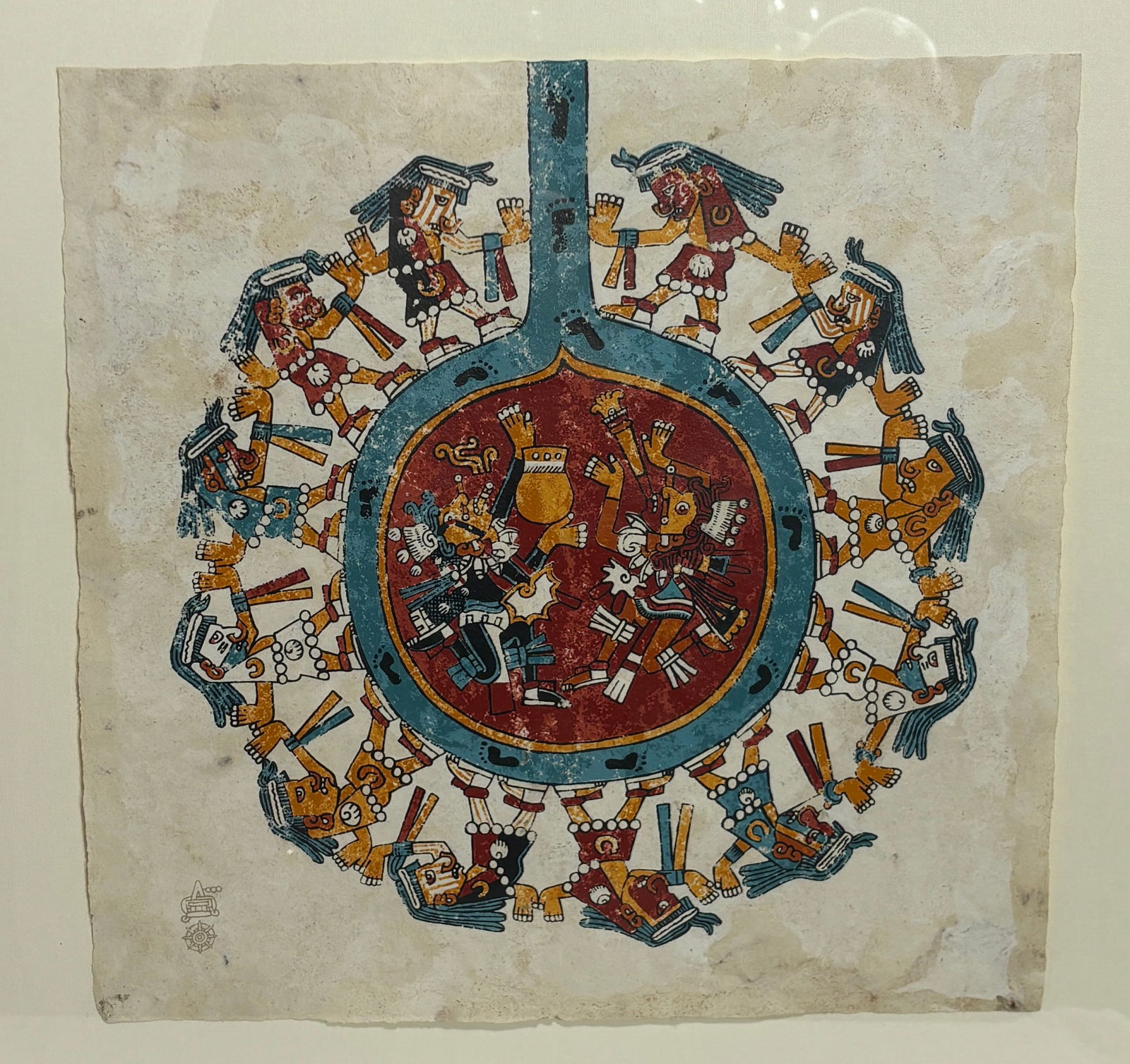 Untitled, Hector Jara Cabo: Hector Jara Cabo’s work represents over 30 years of dedicated research at the ancient sites of the Maya, Aztec, Zapotec, and Mixtec cultures. His artistic practice demonstrates a profound mastery