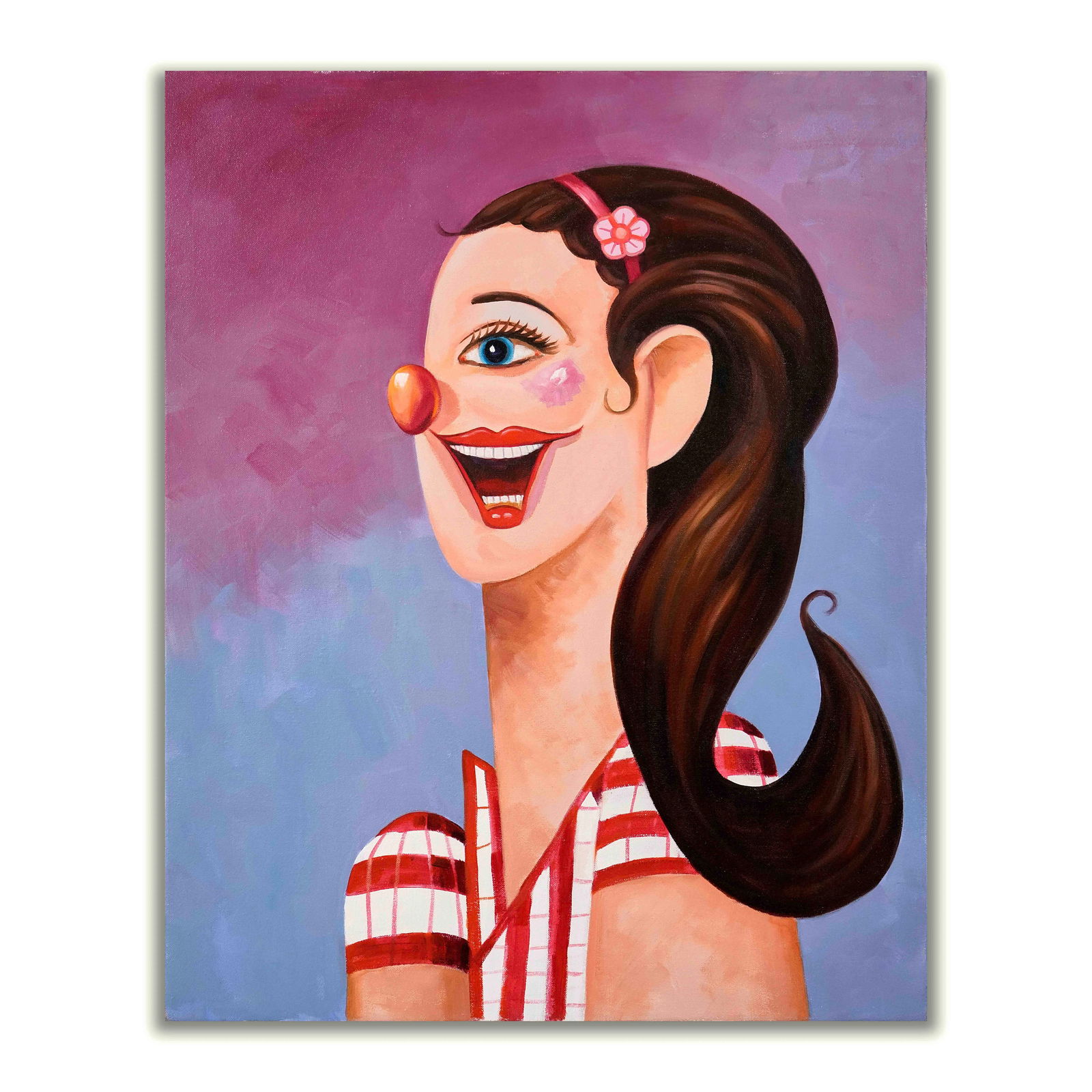 GEORGE CONDO (B.1957), ATTRIBUTED TO, OIL ON CANVAS (1 of 3)